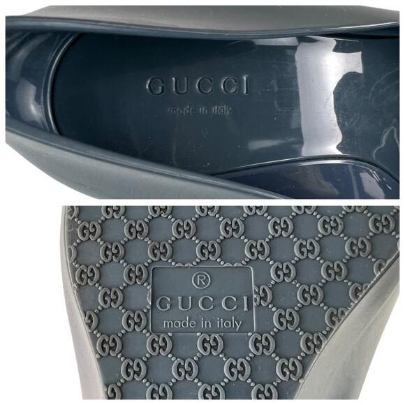 Gucci GG Rubber Wedges - Picture 7 of 8